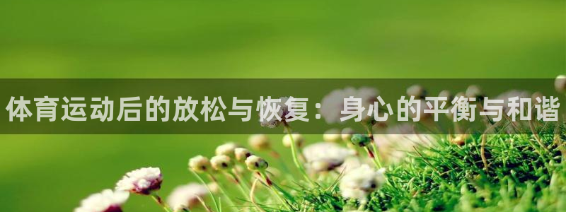 MK体育官网下载平台注册流程视频：体育运动后的放松与恢复：身
