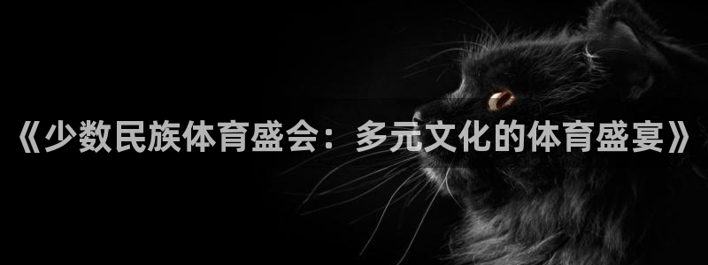 MK体育官网下载开户：《少数民族体育盛会：多元文化的体育盛宴