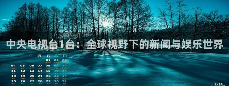 so米体育比赛视频直播：中央电视台1台：全球视野下的新闻与娱乐世界