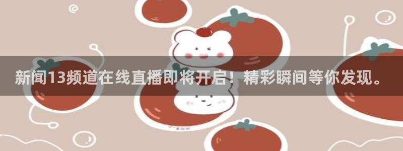 so米体育篮球直播在线：新闻13频道在线直播即将开启！精彩瞬间等你发现。